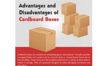 Cardboard boxes packed