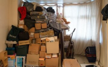 packed moving boxes ready to be stored