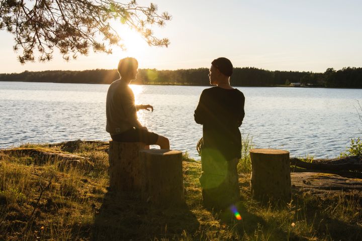 a couple is having an Outdoor Activities