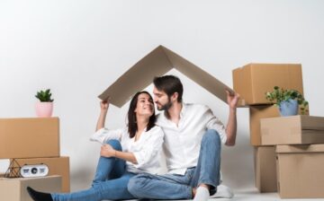 couple building their custom home