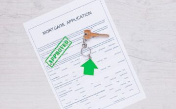 peper credit request with green stamp