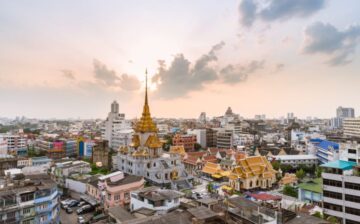 city ​​of thailand buildings
