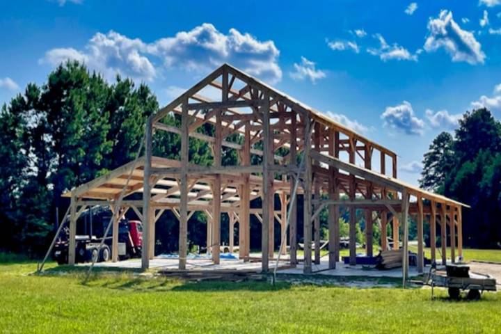 wooden house structure