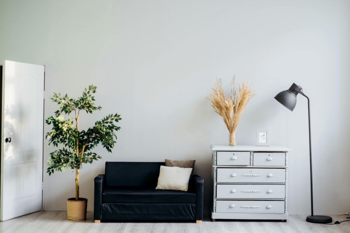 home with furniture
