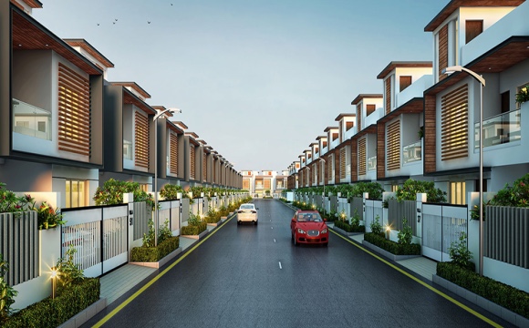 villas in gated community