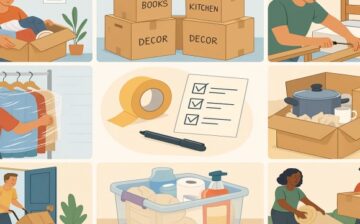 packing materials and boxes