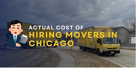 yellow moving truck in chicago