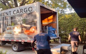 moving truck in Canada