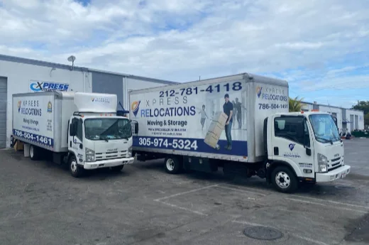 moving services trucks